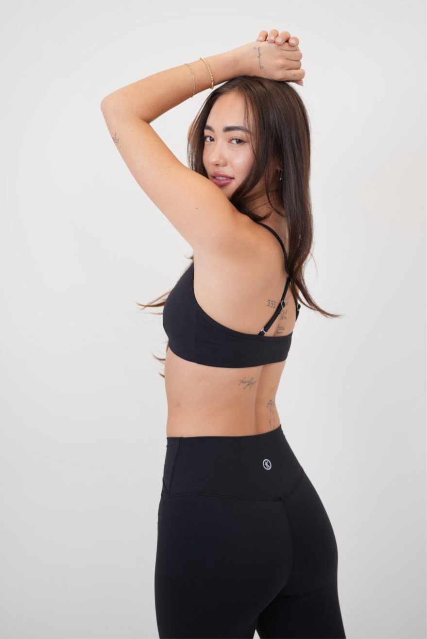 Black Sculpt V-Waist Legging