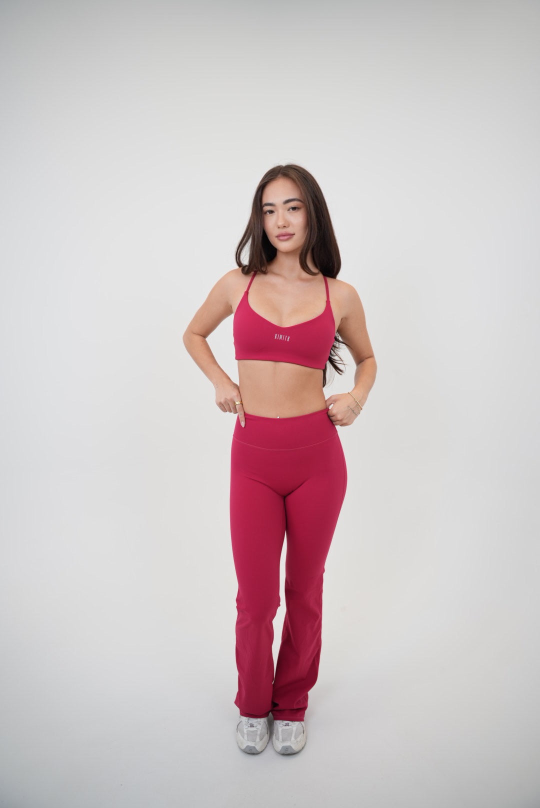Red Sports Bra