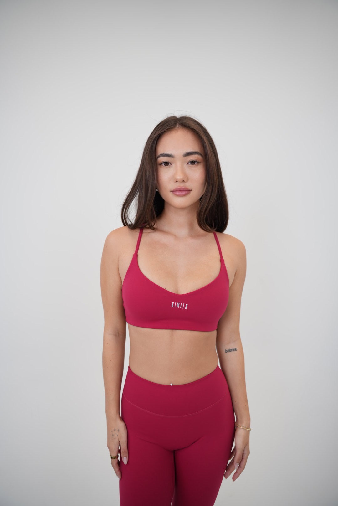 Red Sports Bra