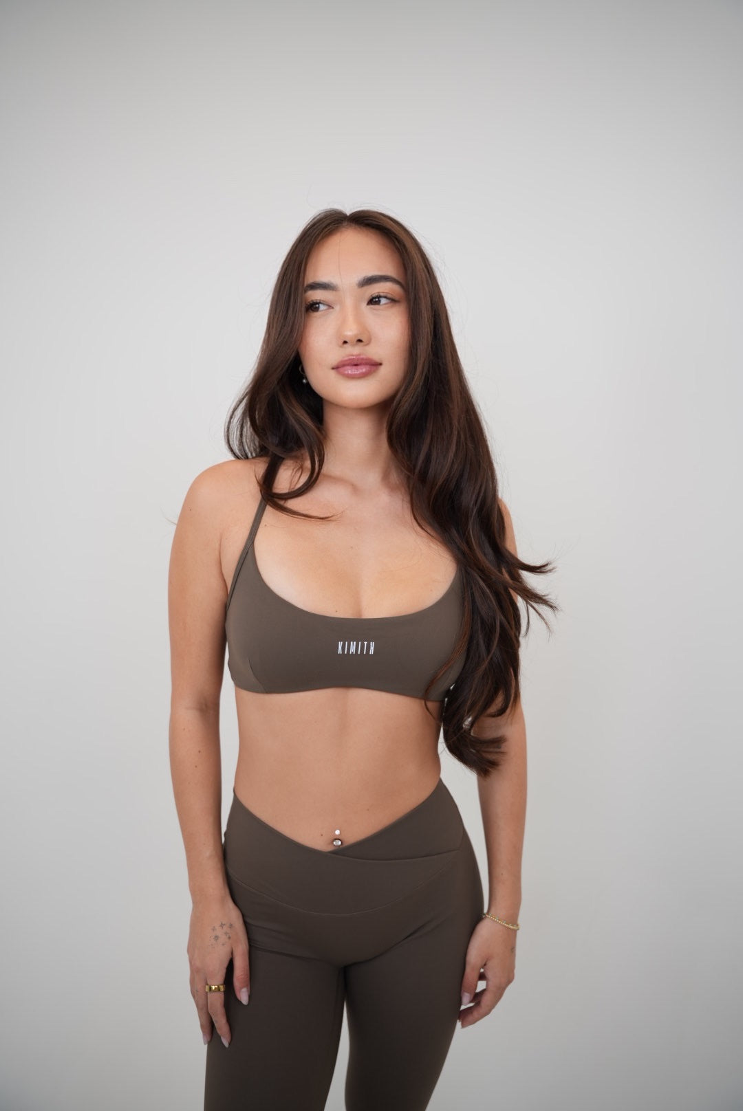 Brown Sculpt V-Waist Legging