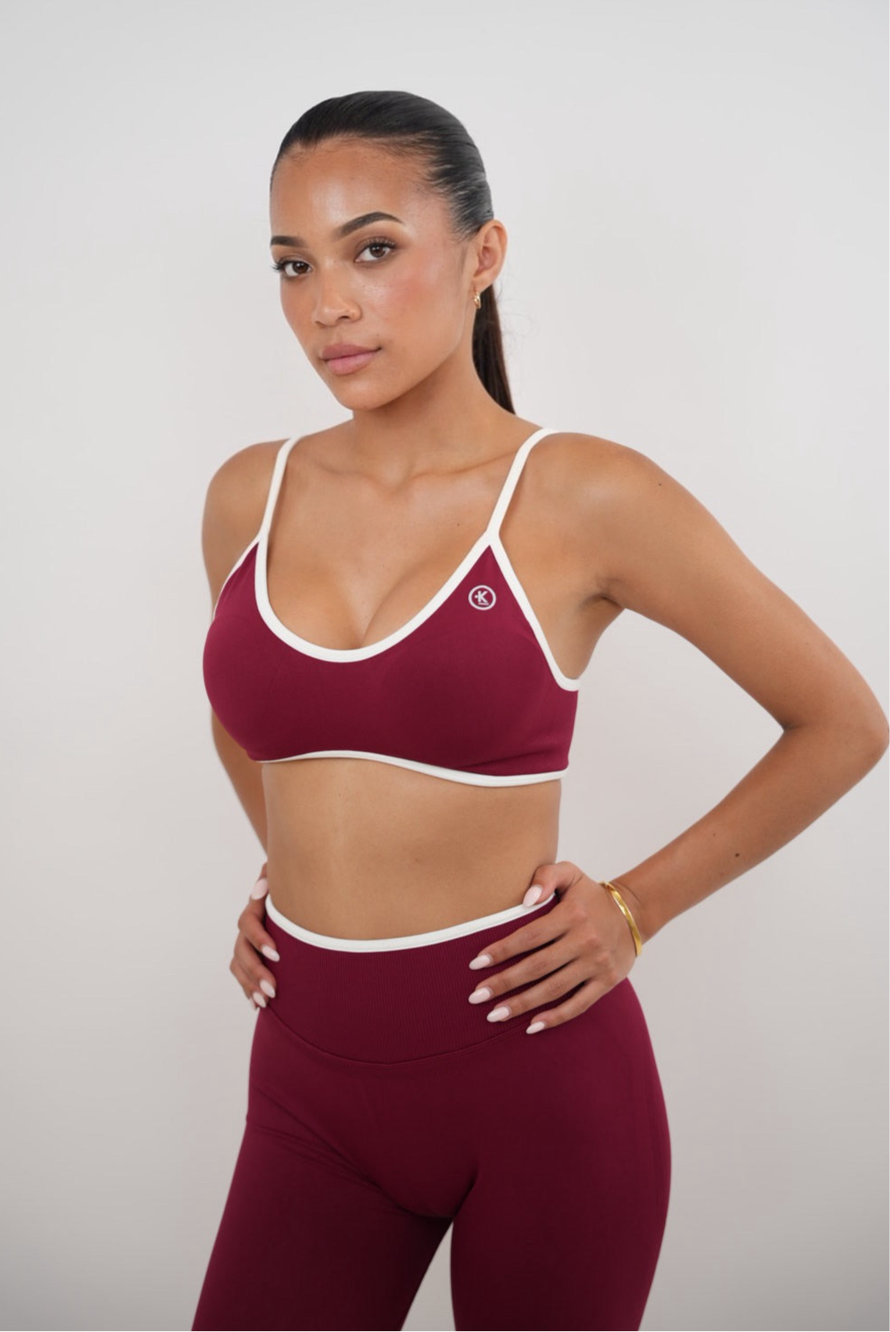 Red Sports Bra