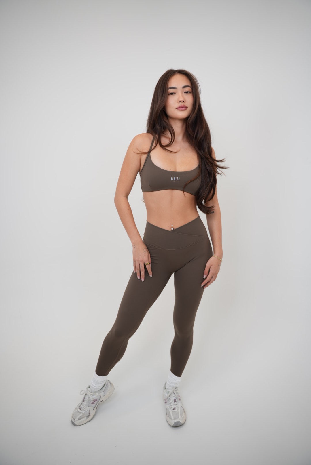 Brown Sculpt V-Waist Legging